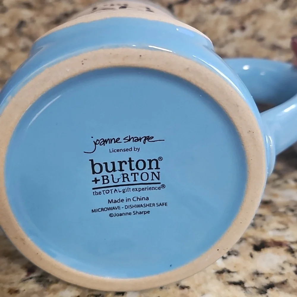 Blue Ceramic Mug 18oz I'm a‎ Nana. What's Your Superpower?